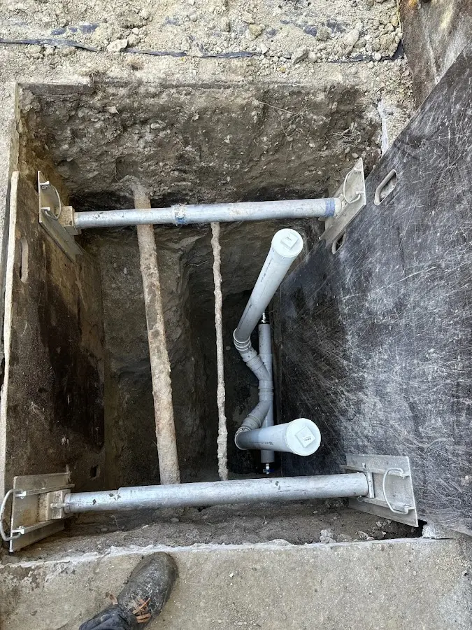 Experienced plumber completing Gas Line Repair work in Bennington